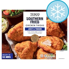 Tesco Southern Fried Chicken Thighs 700G
