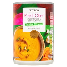 Tesco Plant Chef Sweet Potato & Coconut Soup 400G