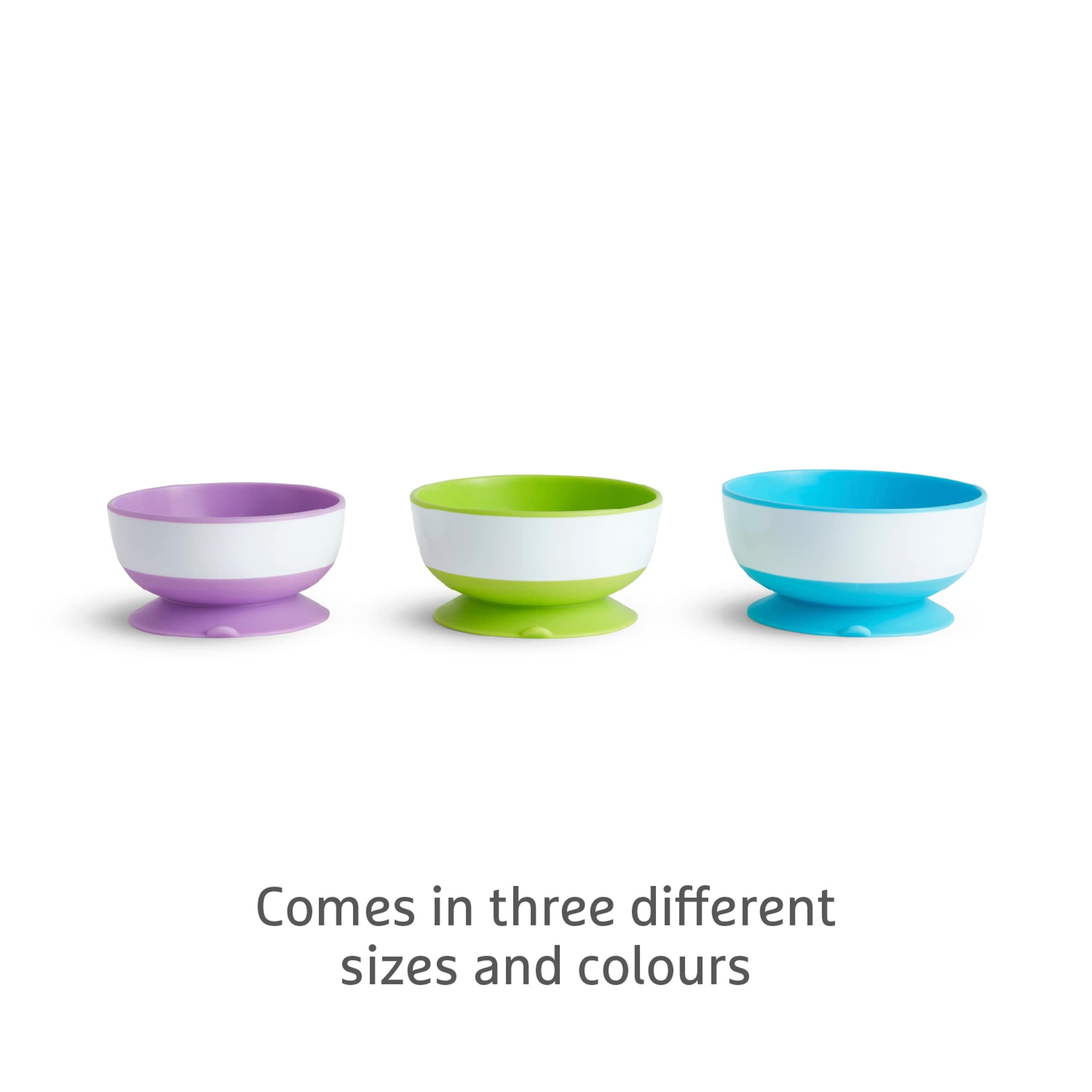Munchkin Stay Put Suction Bowl 3 Pack thumbnail 4