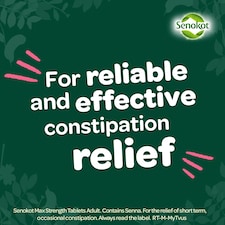 Senokot Max Strength Adult Senna Fruit Laxative Tablets 10s thumbnail 3
