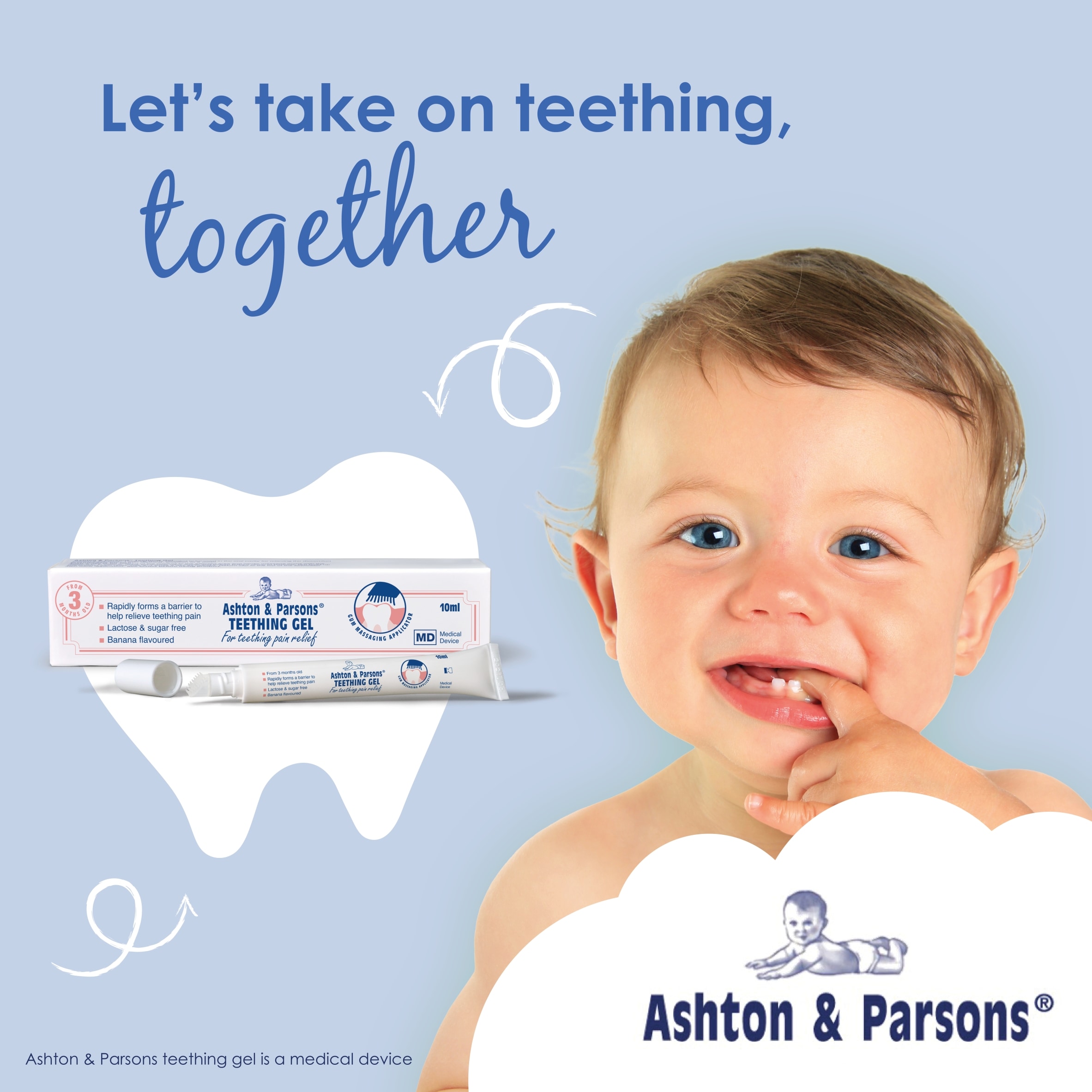 Ashton & Parsons Teething Gel 10Ml thumbnail 2