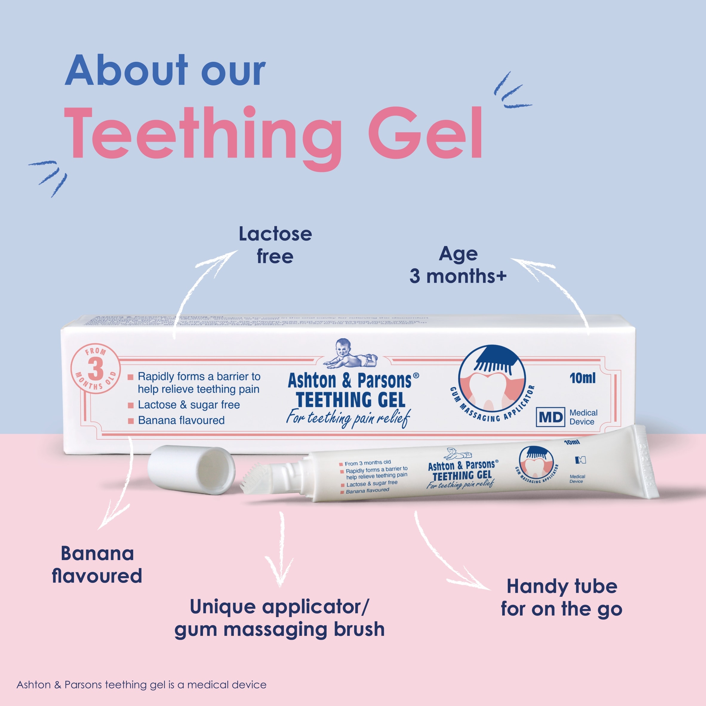 Ashton & Parsons Teething Gel 10Ml thumbnail 3