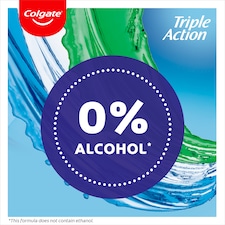 Colgate Triple Action Mouthwash Alcohol Free 500ml thumbnail 2
