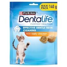 DENTALIFE Dental Chicken Cat Treats 140g
