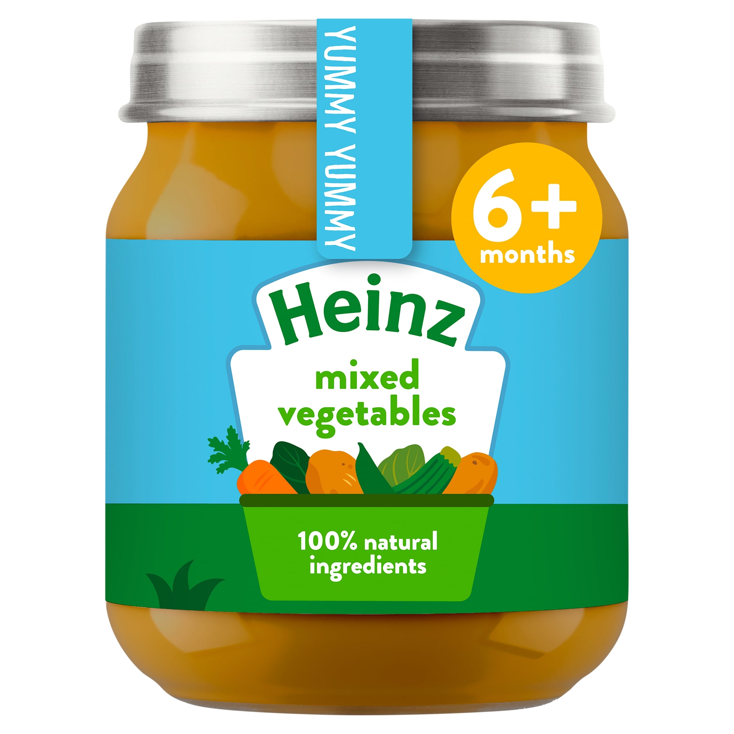 Heinz Mixed Vegetables Jar Baby Food 120g