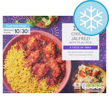 Tesco Chicken Jalfrezi With Pilau Rice 400G