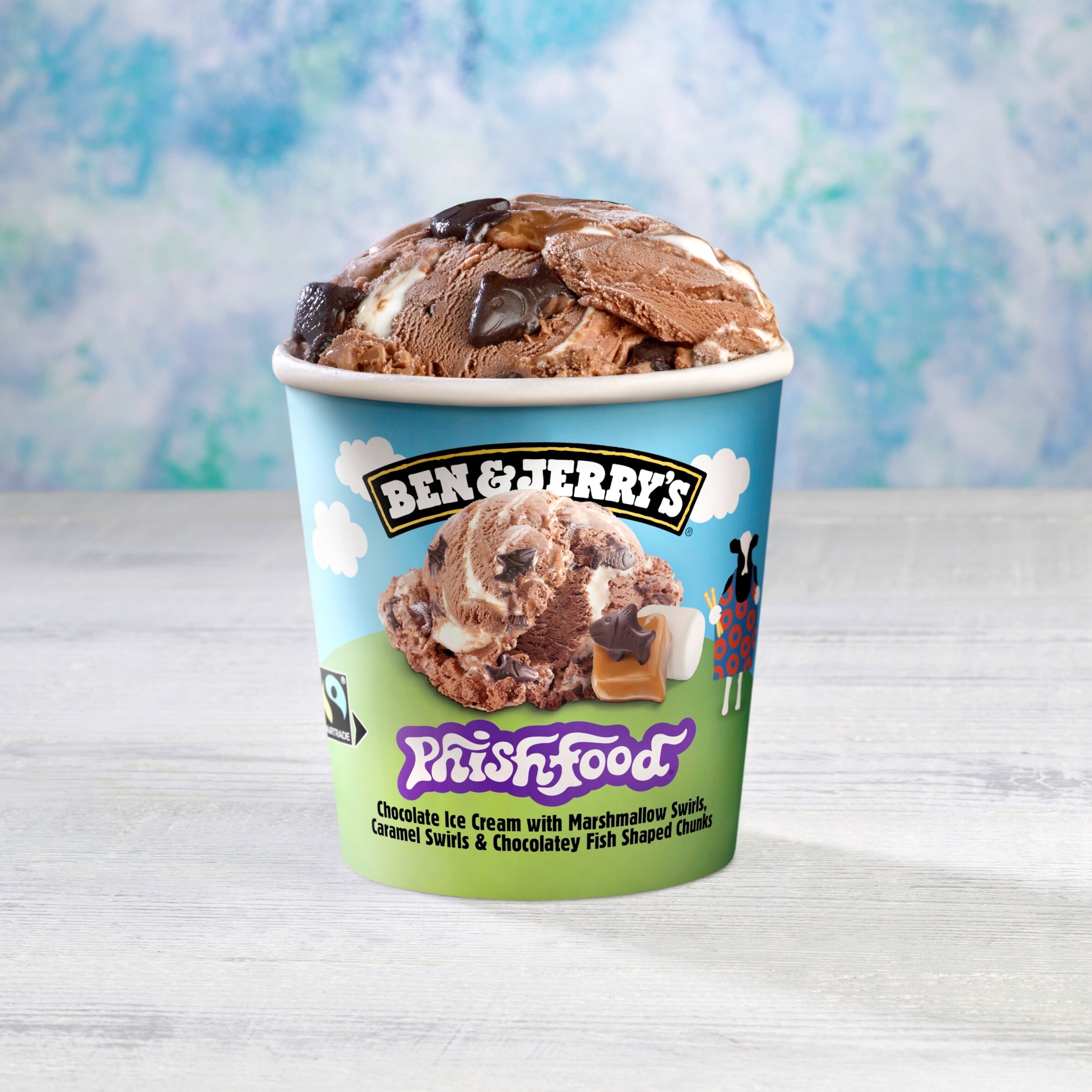 Ben & Jerry's Phish Food Chocolate & Marshmallow Ice Cream Tub 465ml thumbnail 5