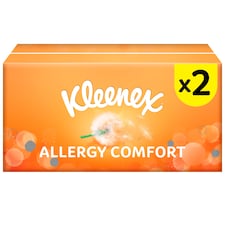Kleenex Allergy Comfort Tissues Twin Box 112 Sheets