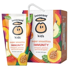 innocent Kids Super Smoothies Mangoes, Peaches, Apricots & Apples 4 x 150ml thumbnail 2