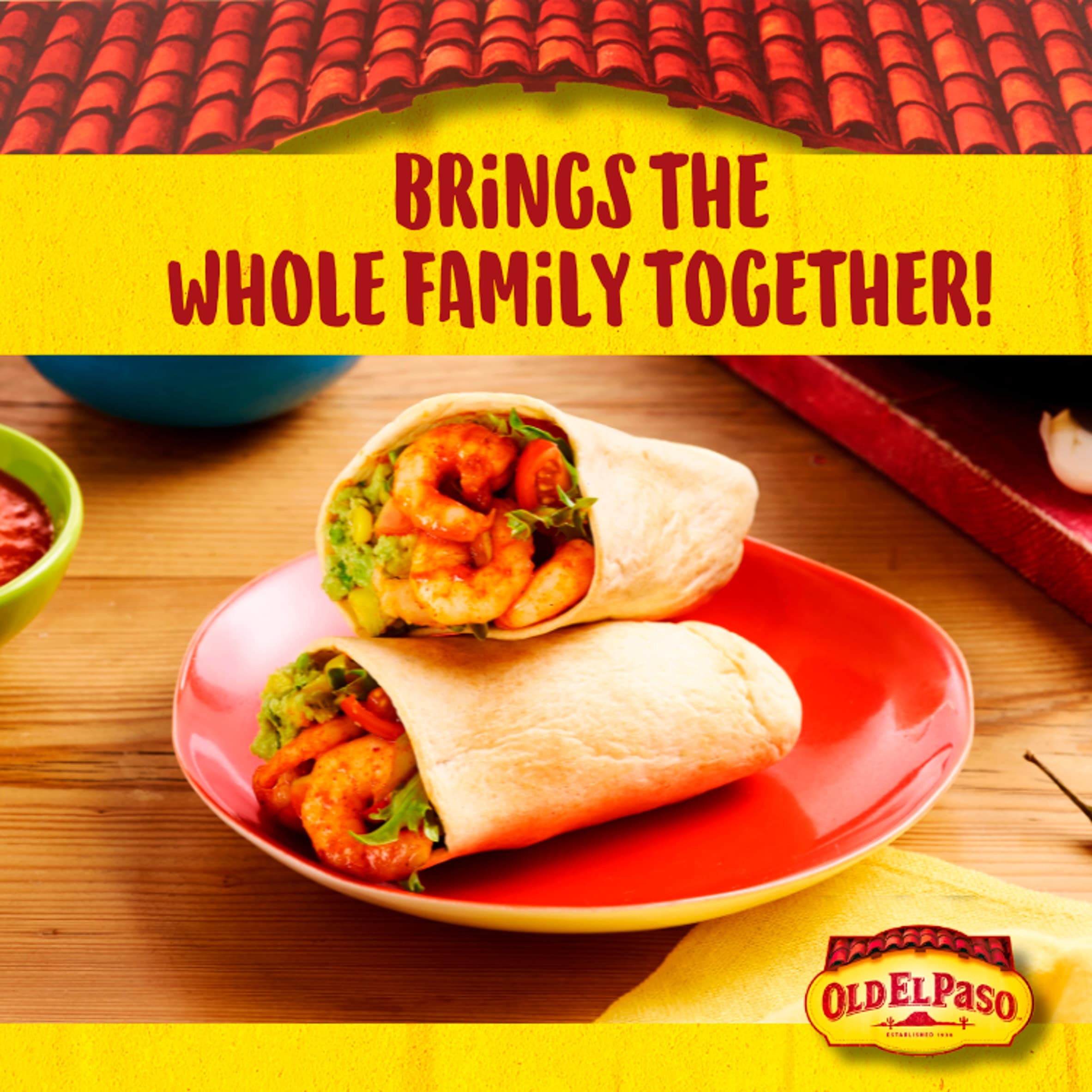 Old El Paso Tortilla Pockets Kit Mild 375G thumbnail 3