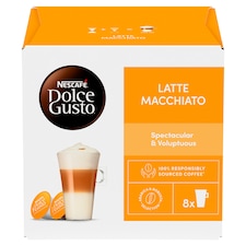 Nescafe Dolce Gusto Latte Macchiato Coffee Pods x16 183.2g