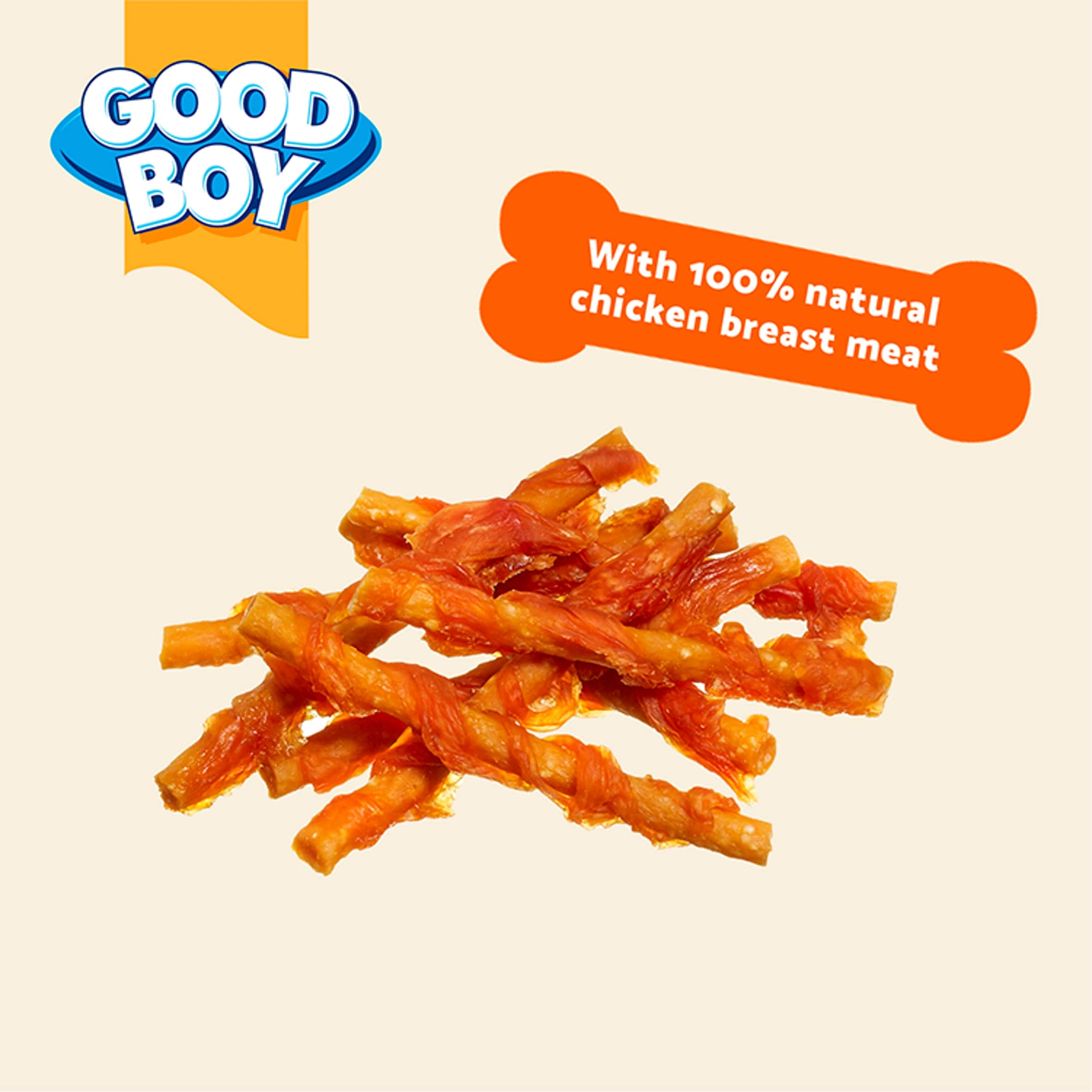 Good Boy Wagtastic Dog Treats Chicken Rice Sticks 70g thumbnail 3
