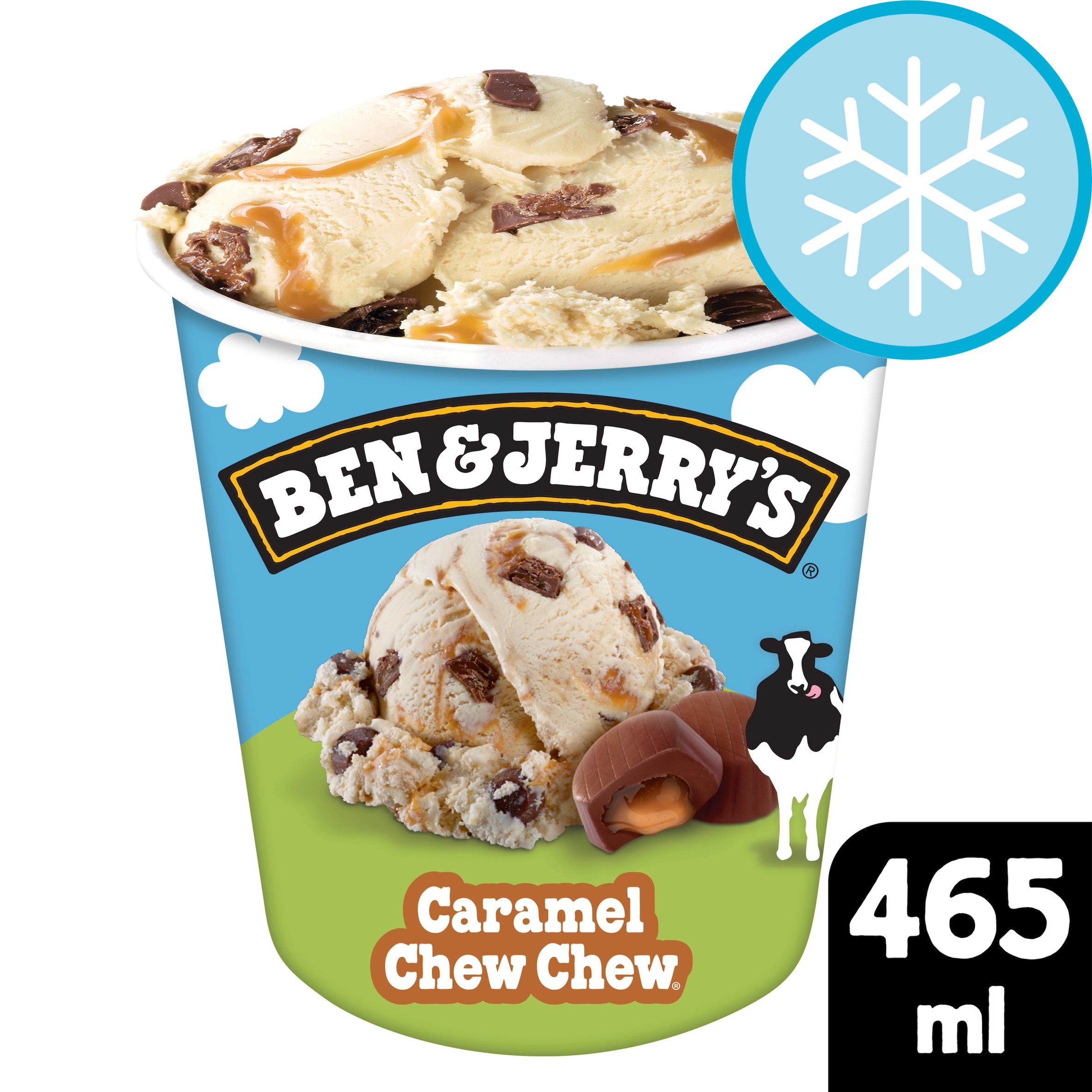 Ben & Jerry's Caramel Chew Chew Ice Cream Tub