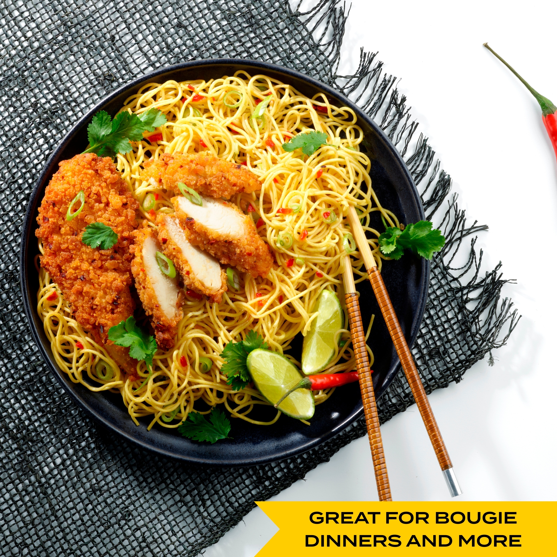 Najma Halal Spicy Breaded Chicken Fillets 300G thumbnail 3