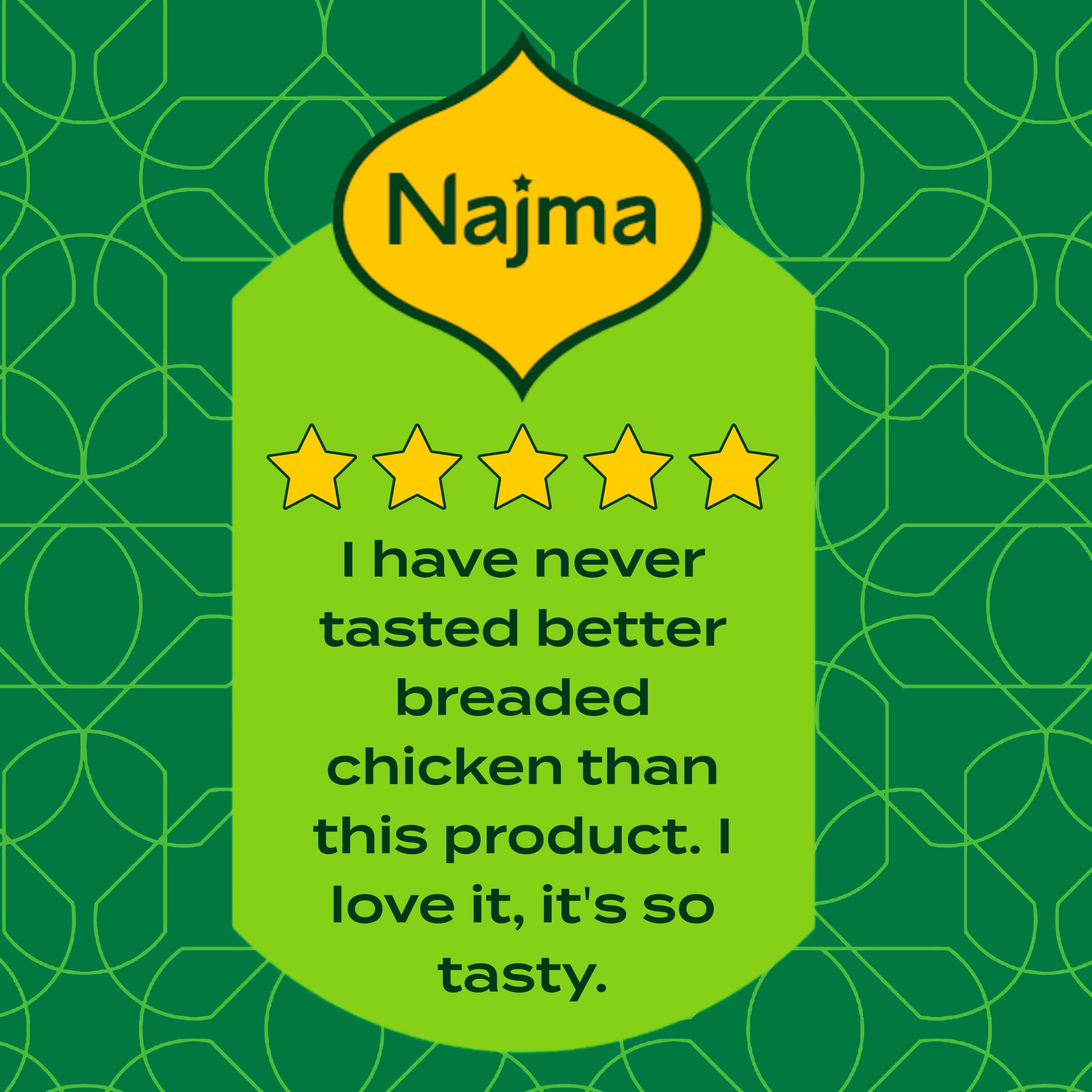 Najma Halal Spicy Breaded Chicken Fillets 300G thumbnail 4
