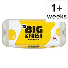 Big & Fresh Barn Eggs Large 10 Pack