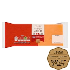 Tesco Red Leicester Cheese 400G