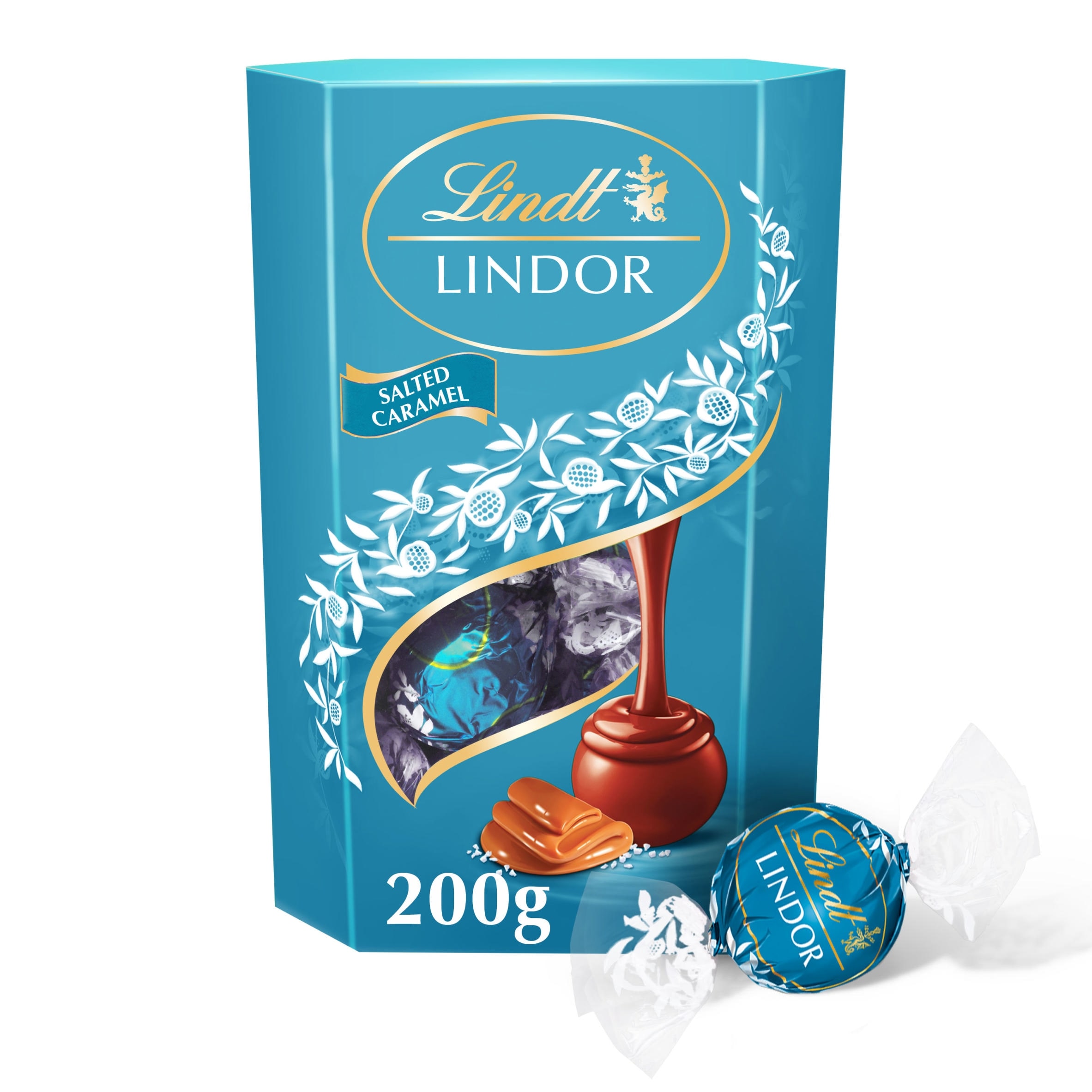 Lindt Lindor Milk Salted Caramel Chocolate Truffles