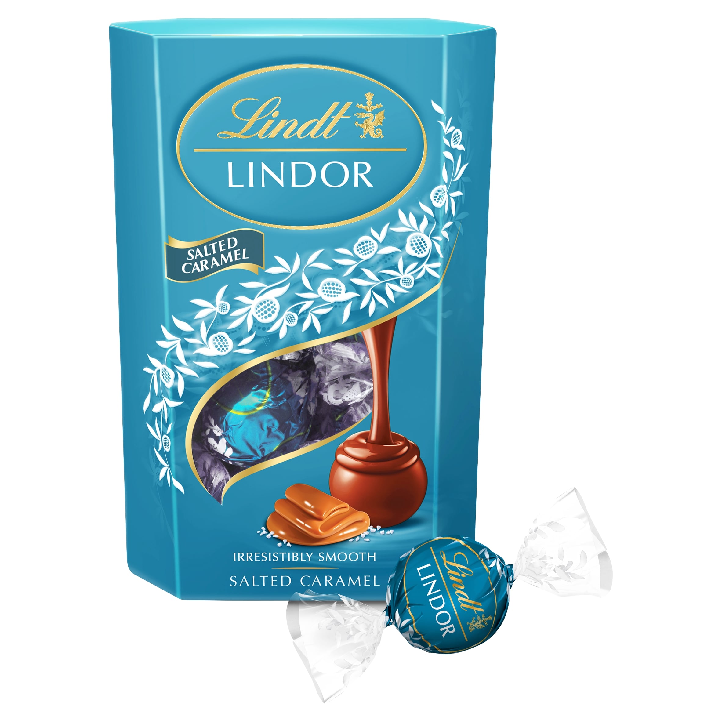 Lindt Lindor Salted Caramel Chocolate Truffles Box 200g thumbnail 2