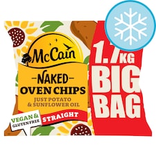 McCain Naked Oven Chips Straight Cut 1.7KG