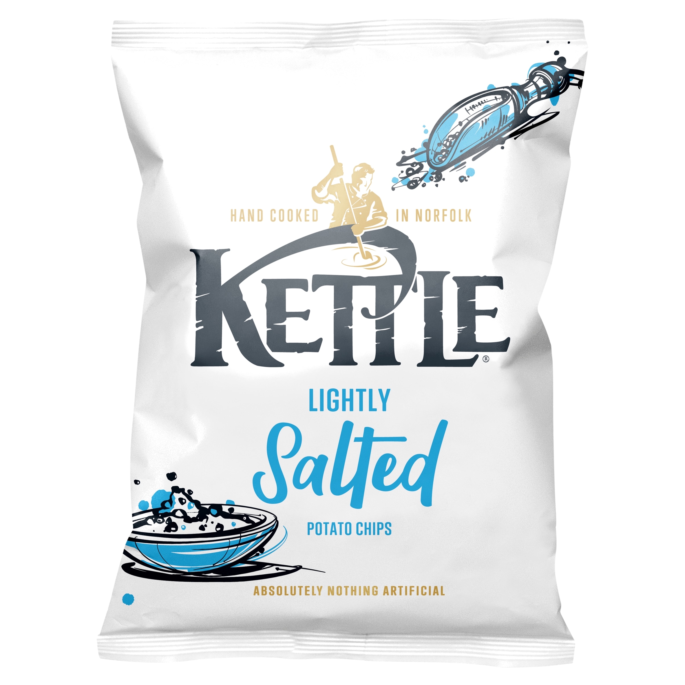 KETTLE Chips Lightly Salted