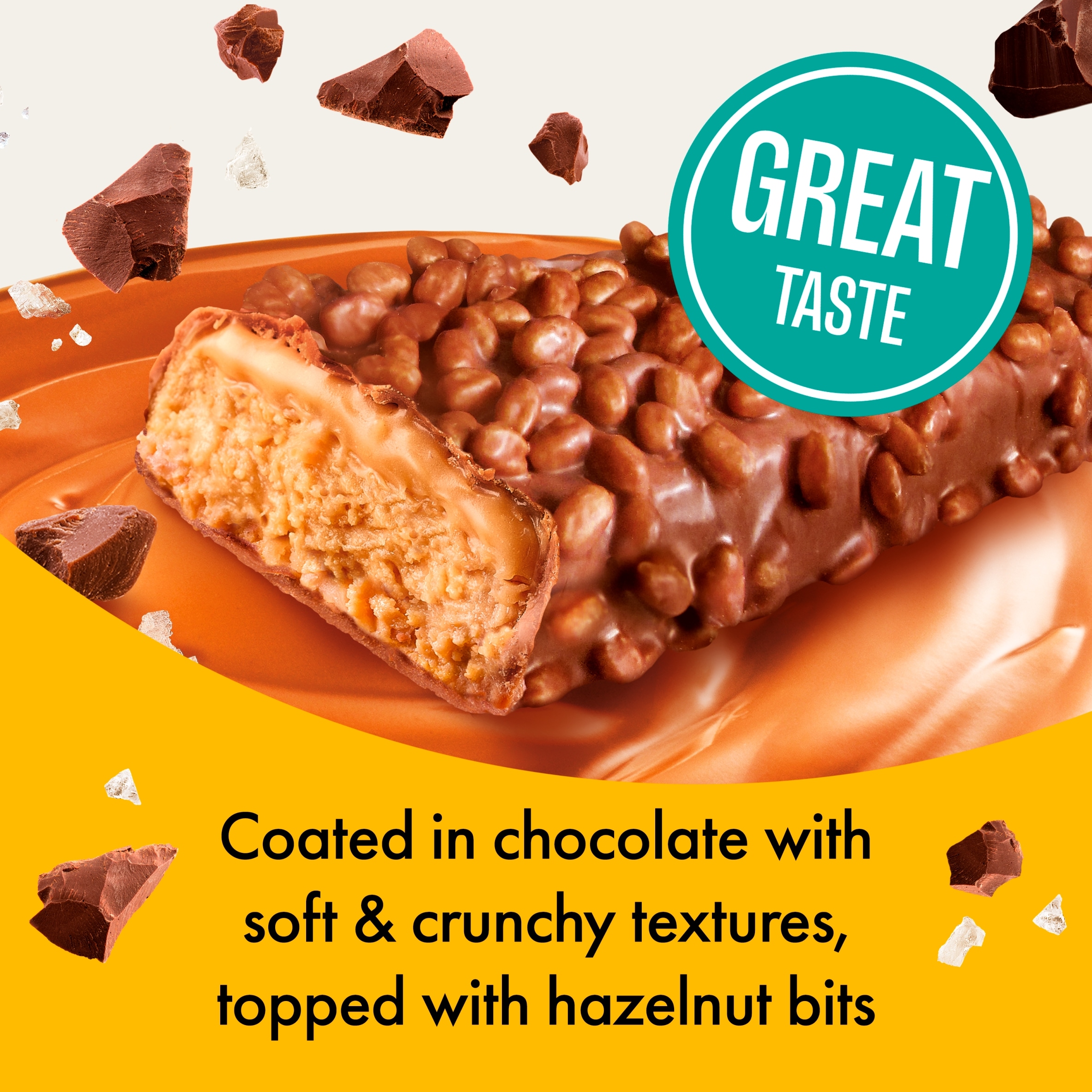 Fulfil Chocolate Salted Caramel Vitamin & Protein Bar 40G thumbnail 3