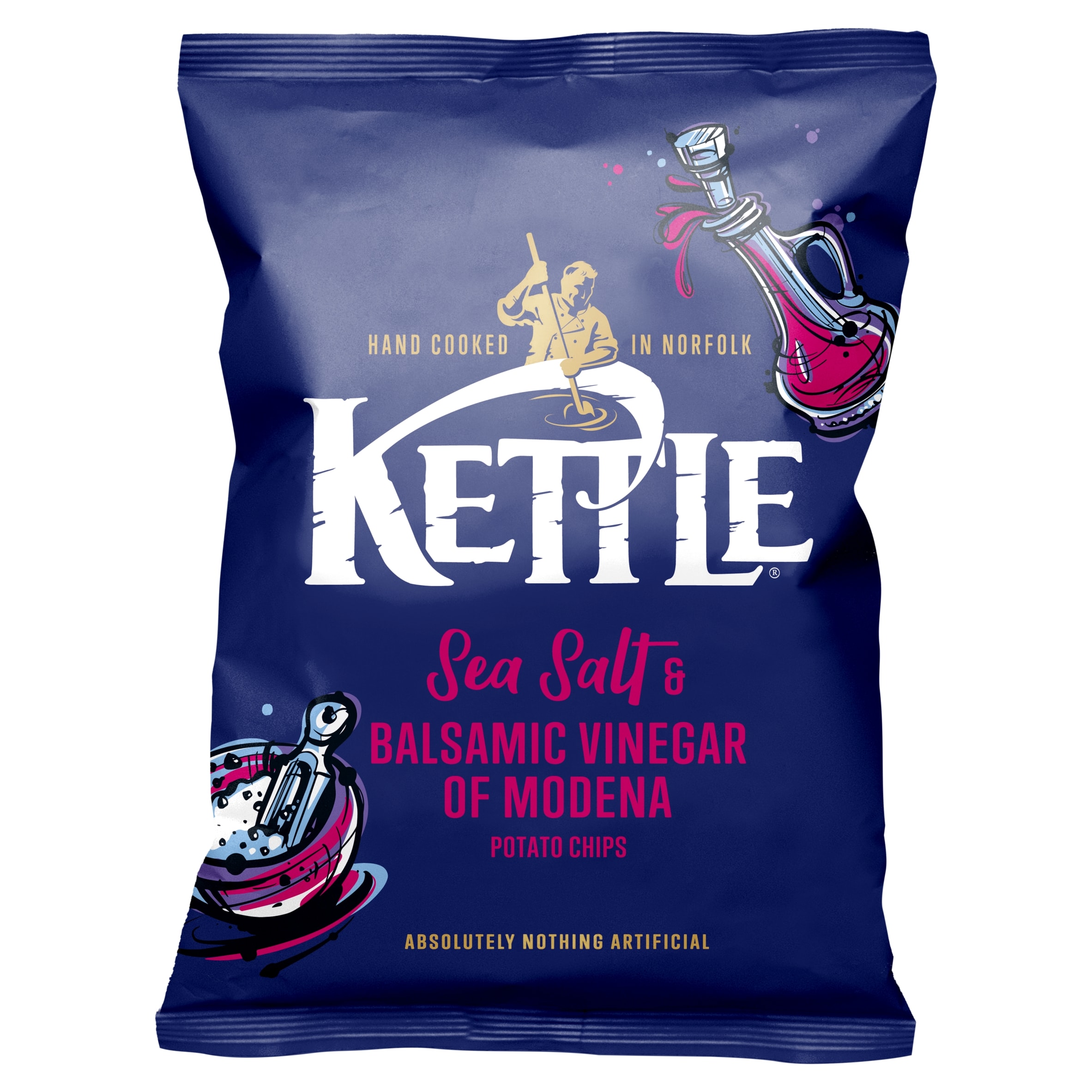 KETTLE Chips Sea Salt & Balsamic Vinegar of Modena