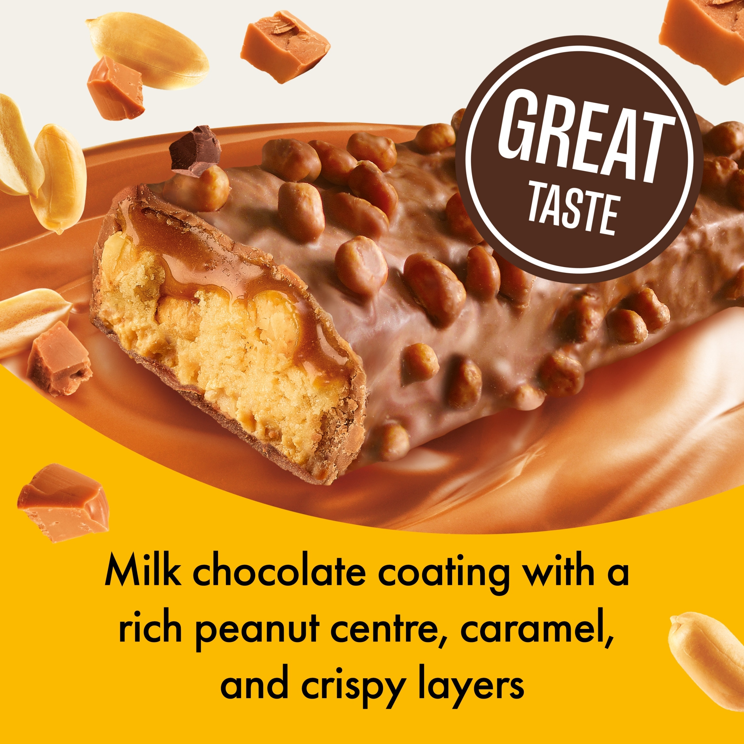 Fulfil Peanut & Caramel Vitamin & Protein Bar 40G thumbnail 3