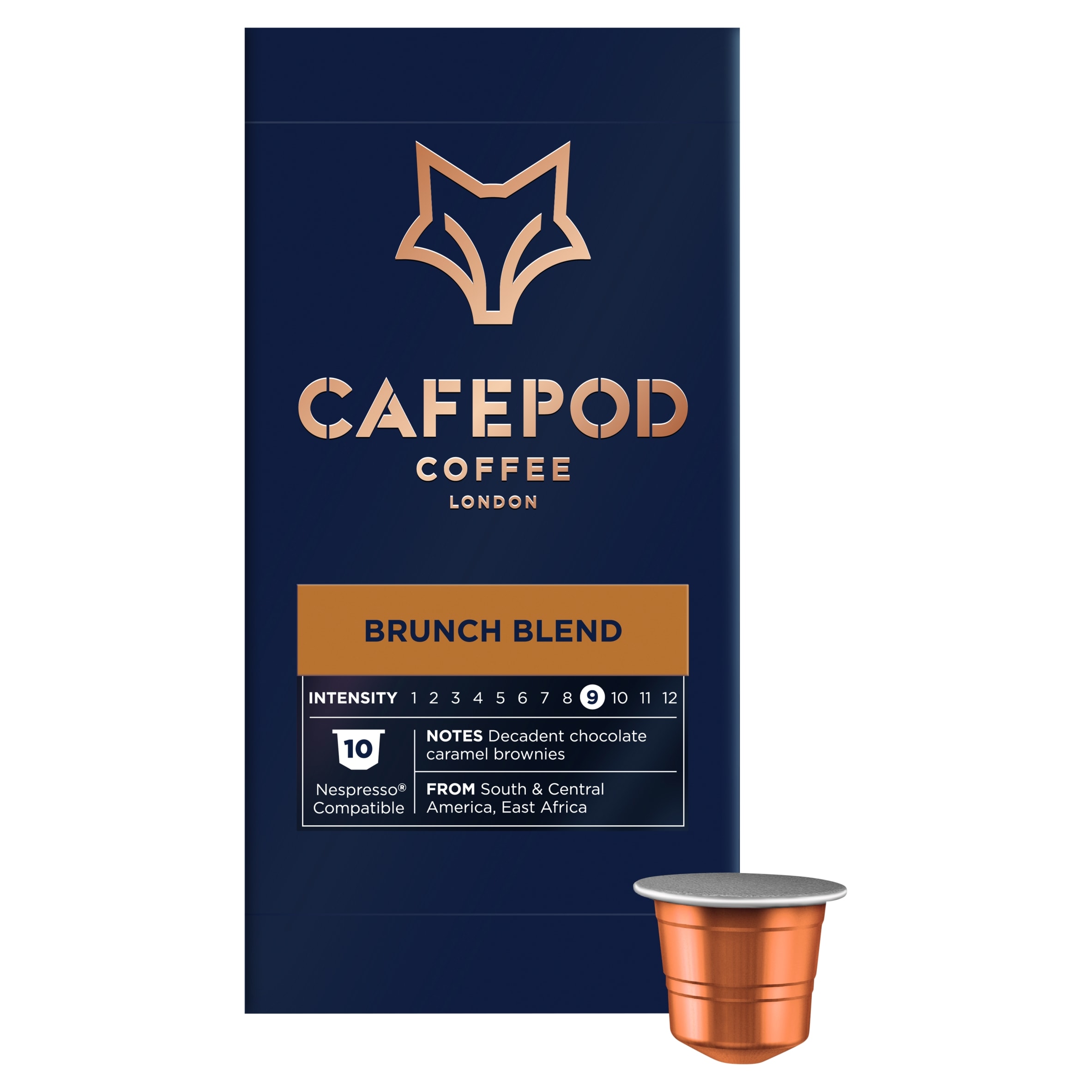 Cafepod Craft Coffee Brunch Blend 10 Pack 55G thumbnail 2