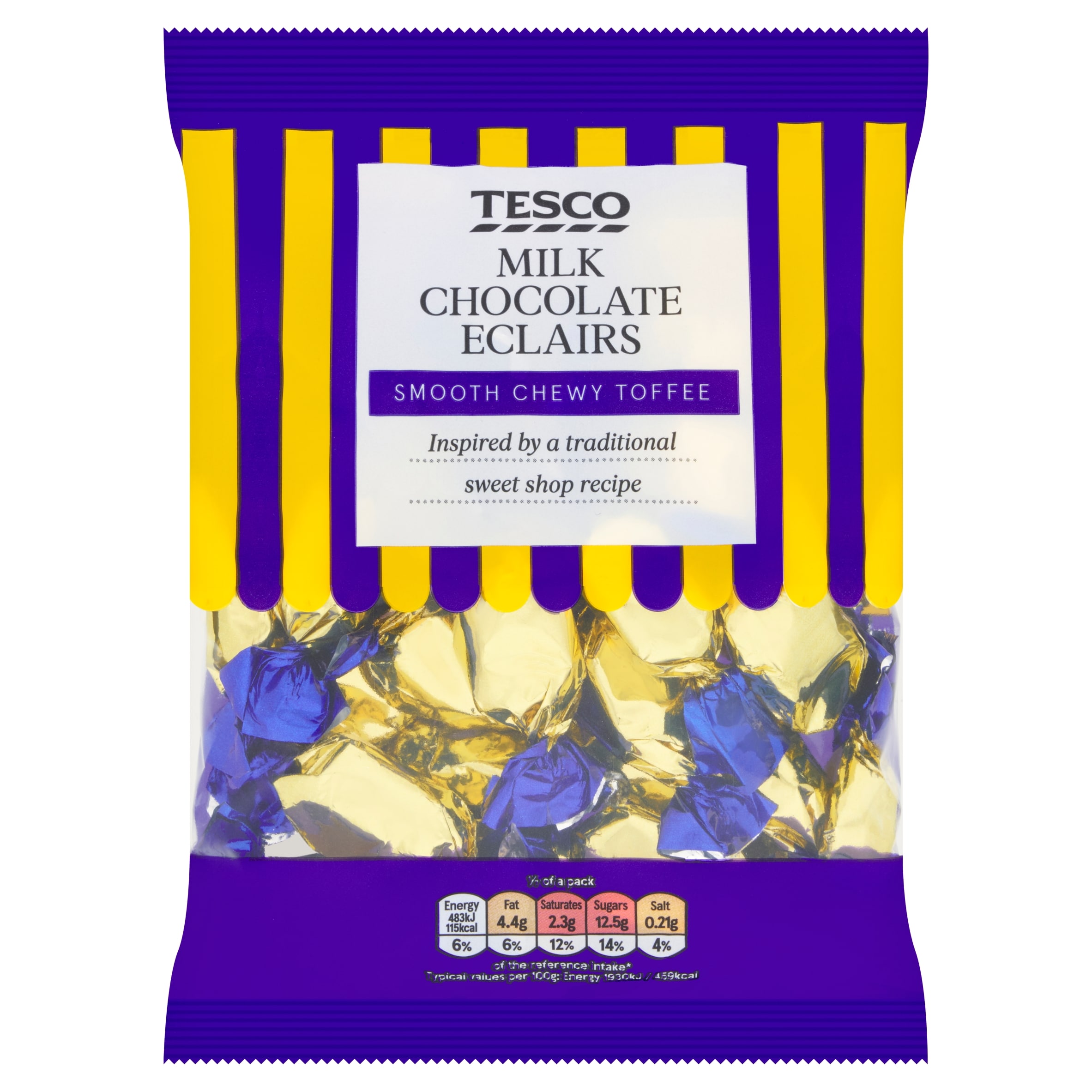 Tesco Chocolate Eclairs 175G