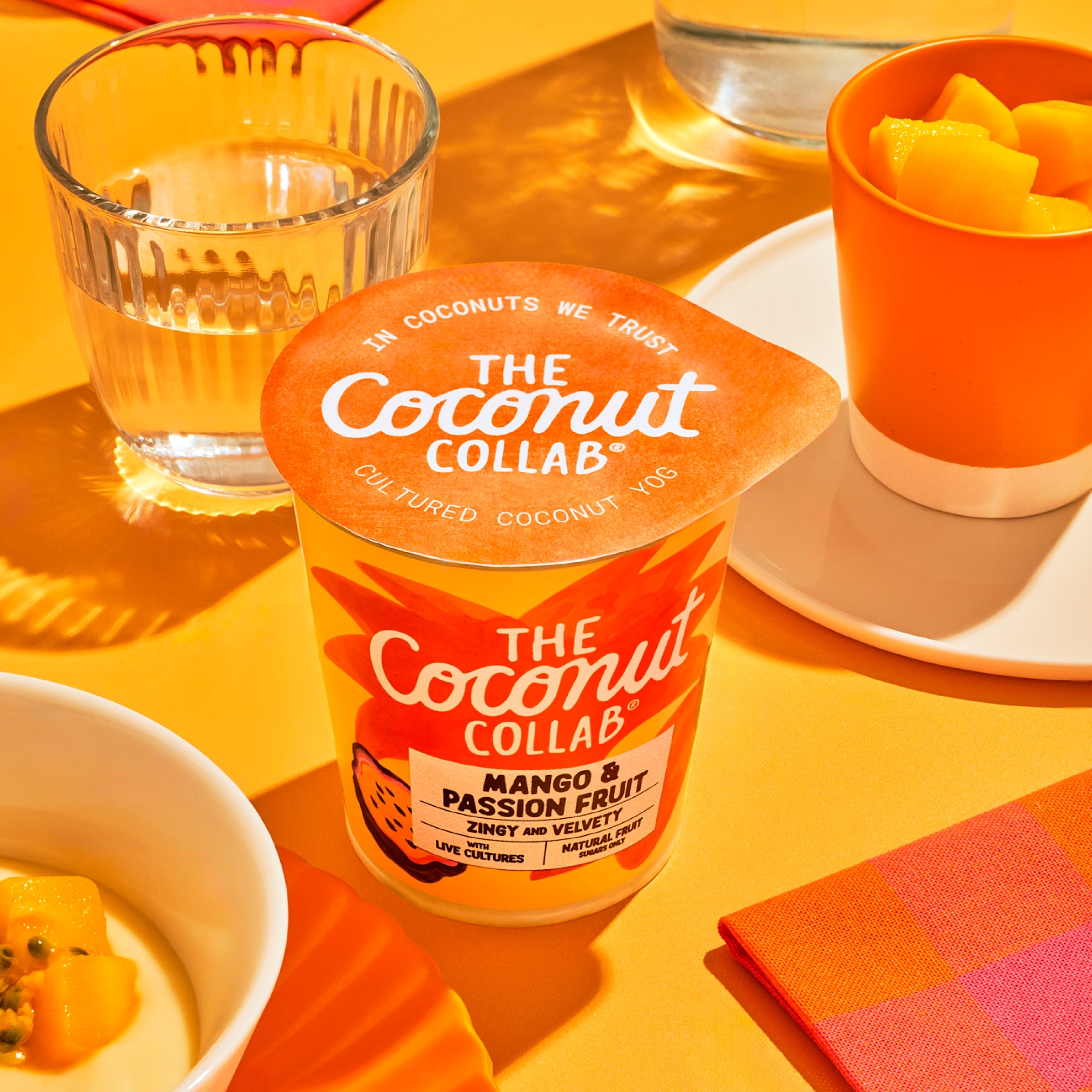 The Coconut Collab Mango & Passionfruit Coconut Yoghurt 360g thumbnail 4