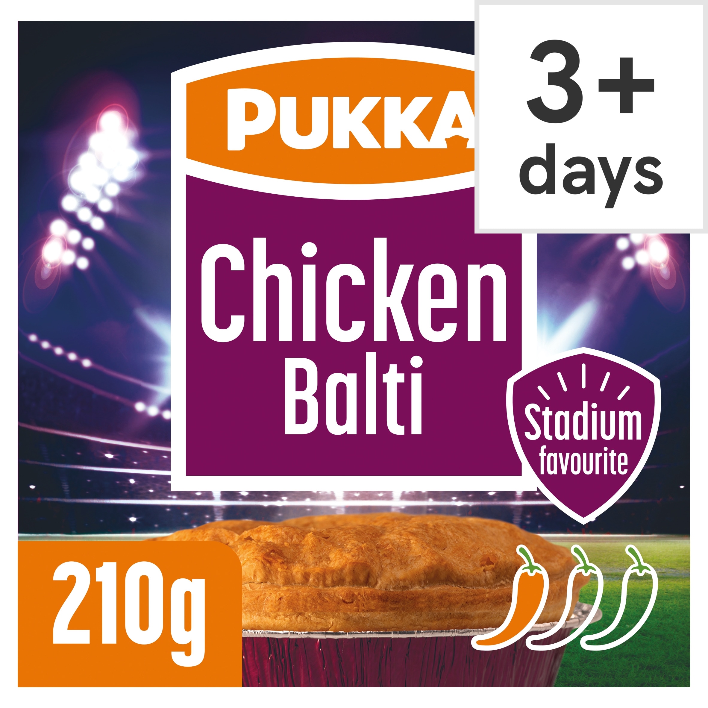 Pukka Limited Edition Chicken Balti Pie