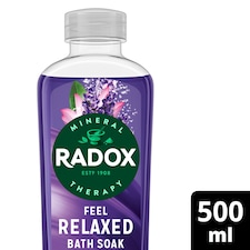Radox Feel Relaxed Lavender Bath Soak Bubble Bath 500ml