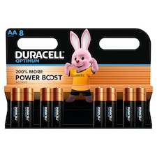 Duracell Optimum AA 8 Pack