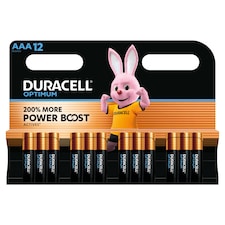 Duracell Optimum AAA 12 Pack