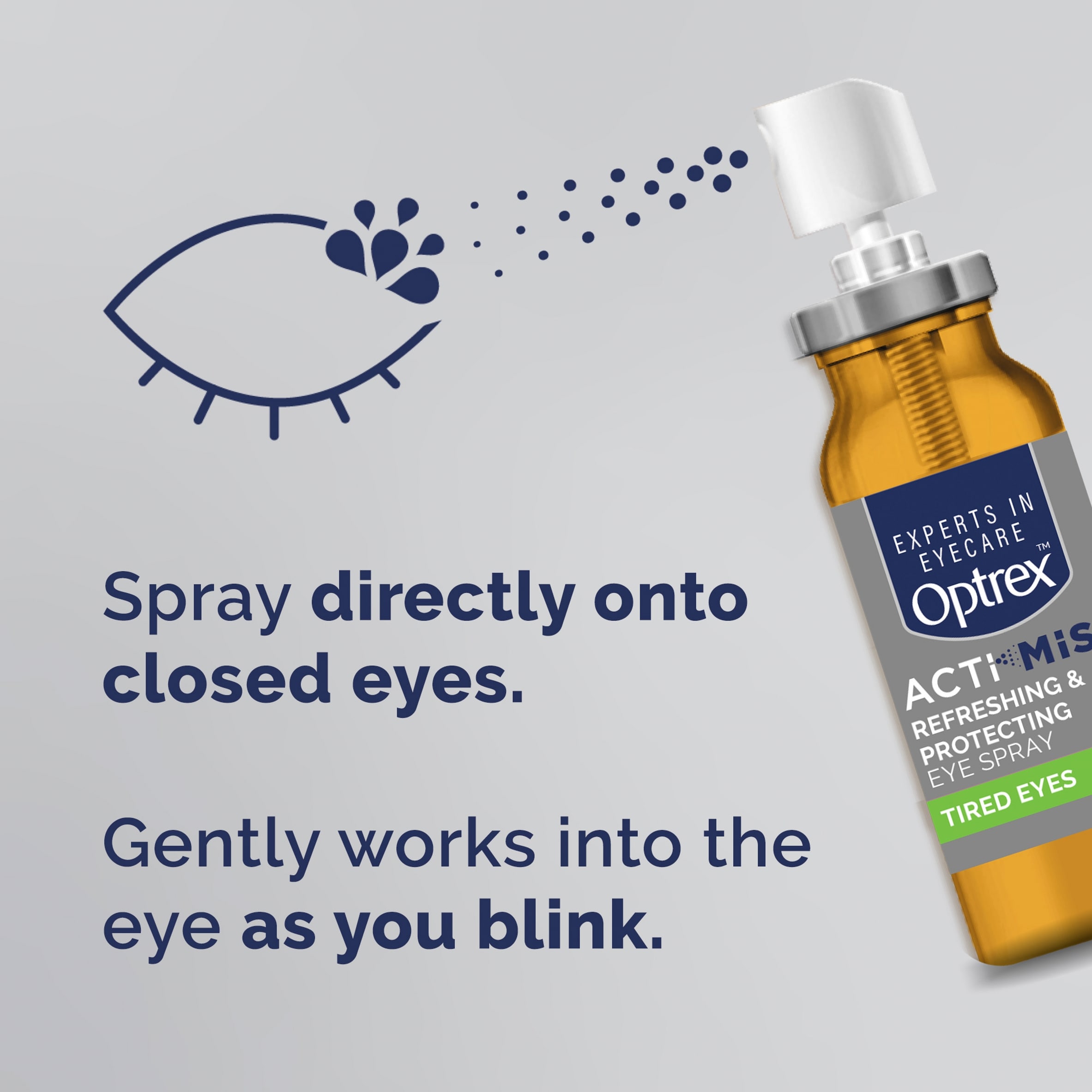 Optrex ActiMist Double Action Spray Tired Strained Eyes 10ml thumbnail 4