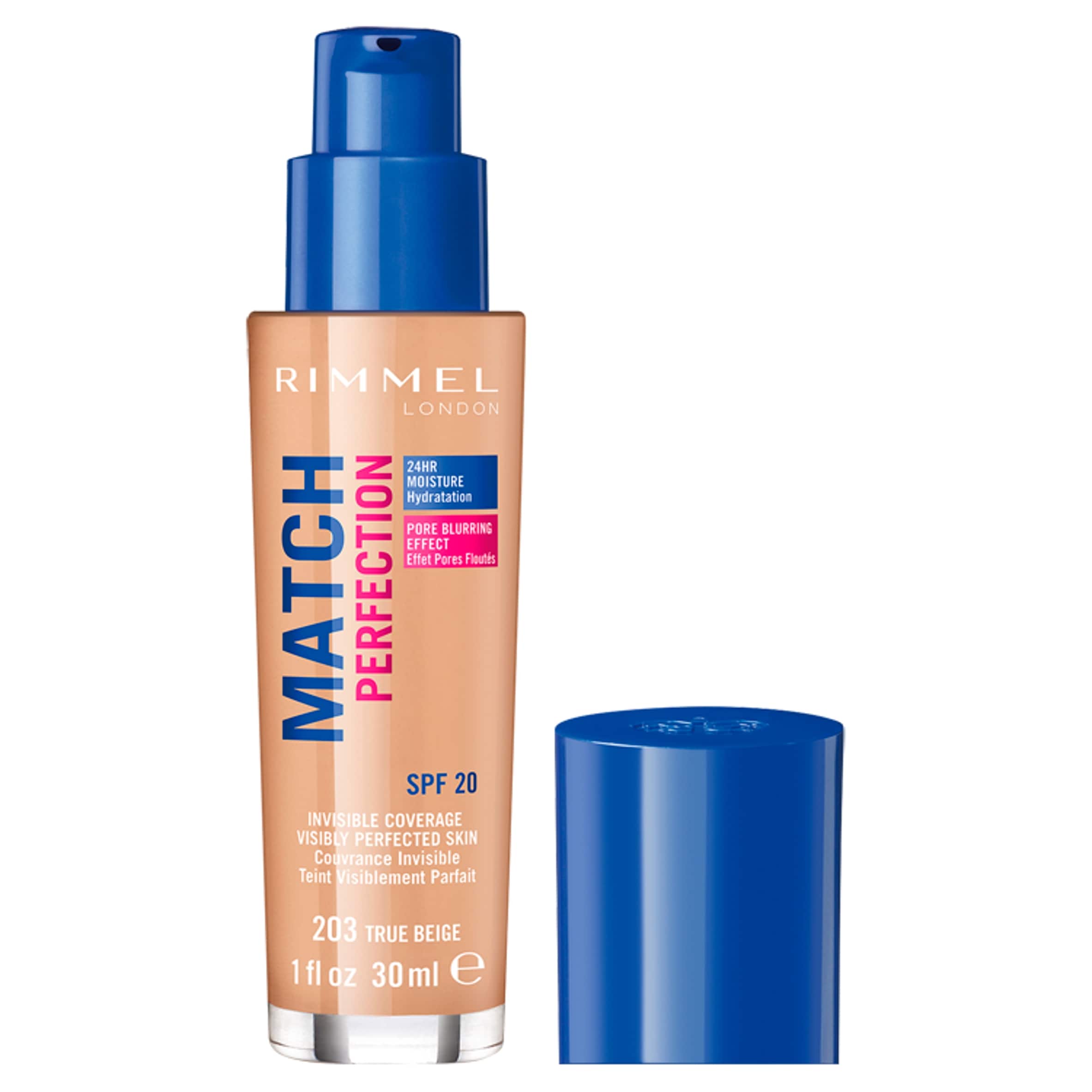Rimmel Match Perfection Foundation True Beige 30Ml thumbnail 2