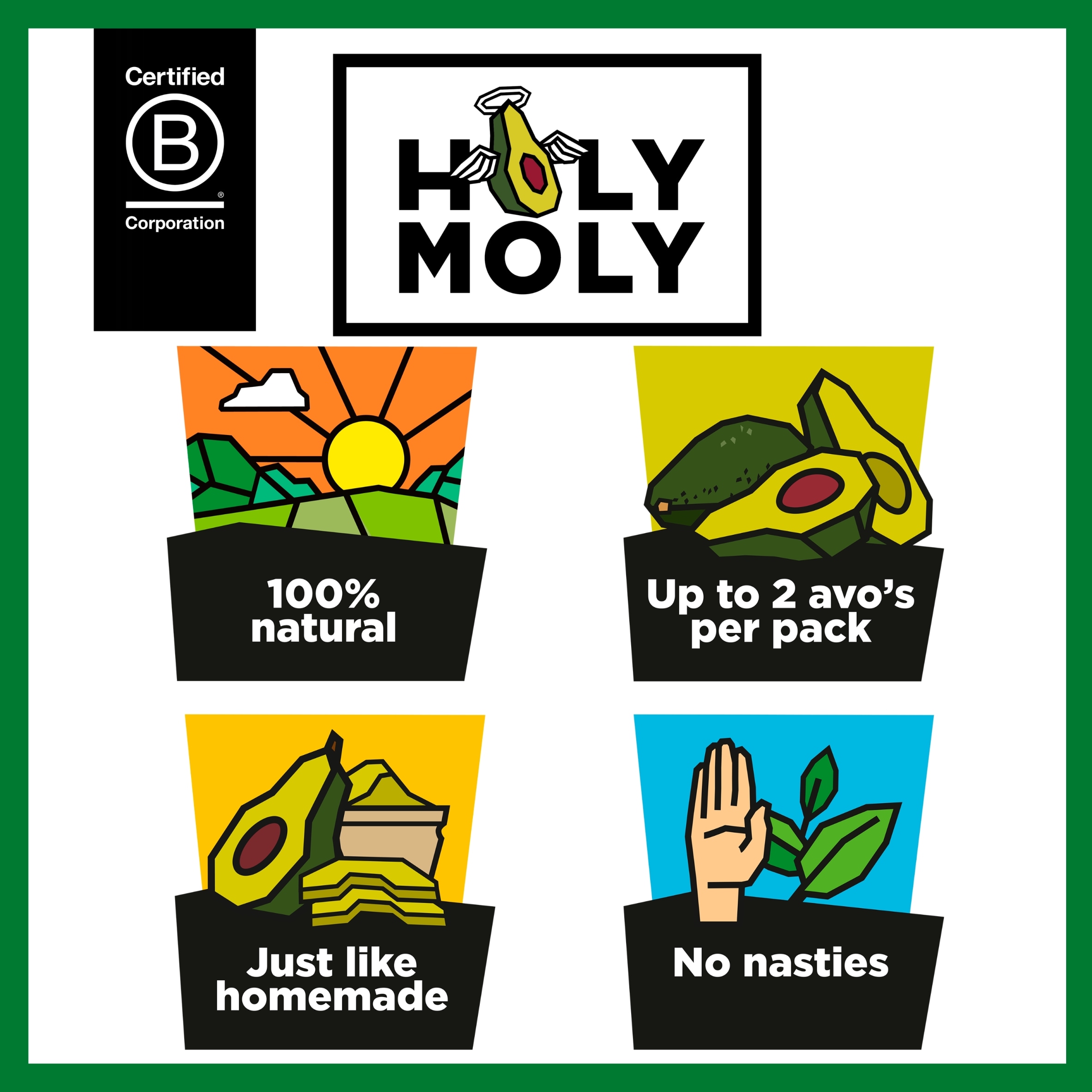 Holy Moly Guacamole Original 150G thumbnail 3