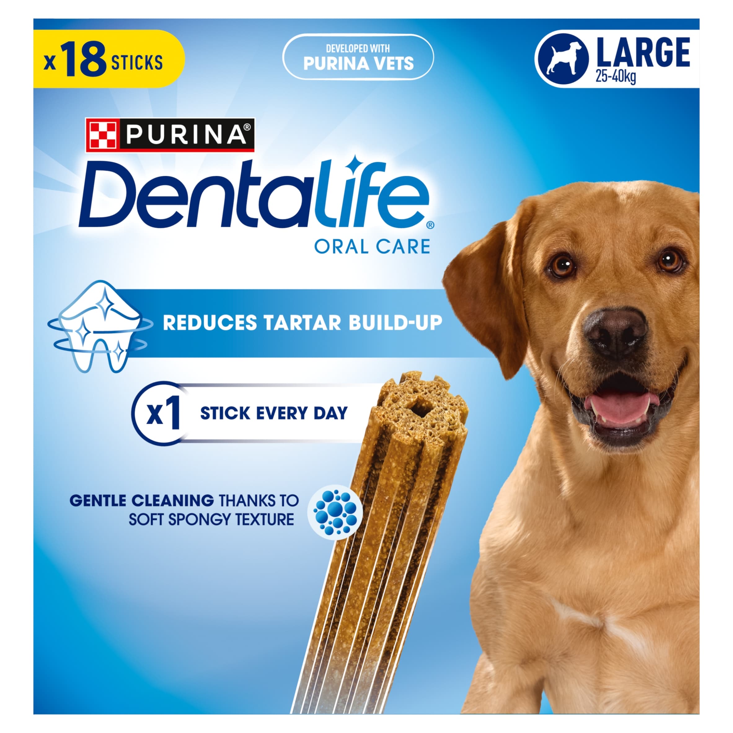 DENTALIFE Large Dental Chicken Dog Chews 18 Sticks thumbnail 2