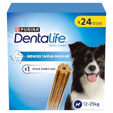 DENTALIFE Medium Dental Chicken Dog Chews 24 Sticks
