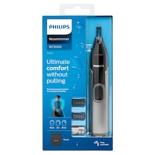 Philips Series 3000 Cordless Nose, Ear and Eyebrow Trimmer-NT3650/16