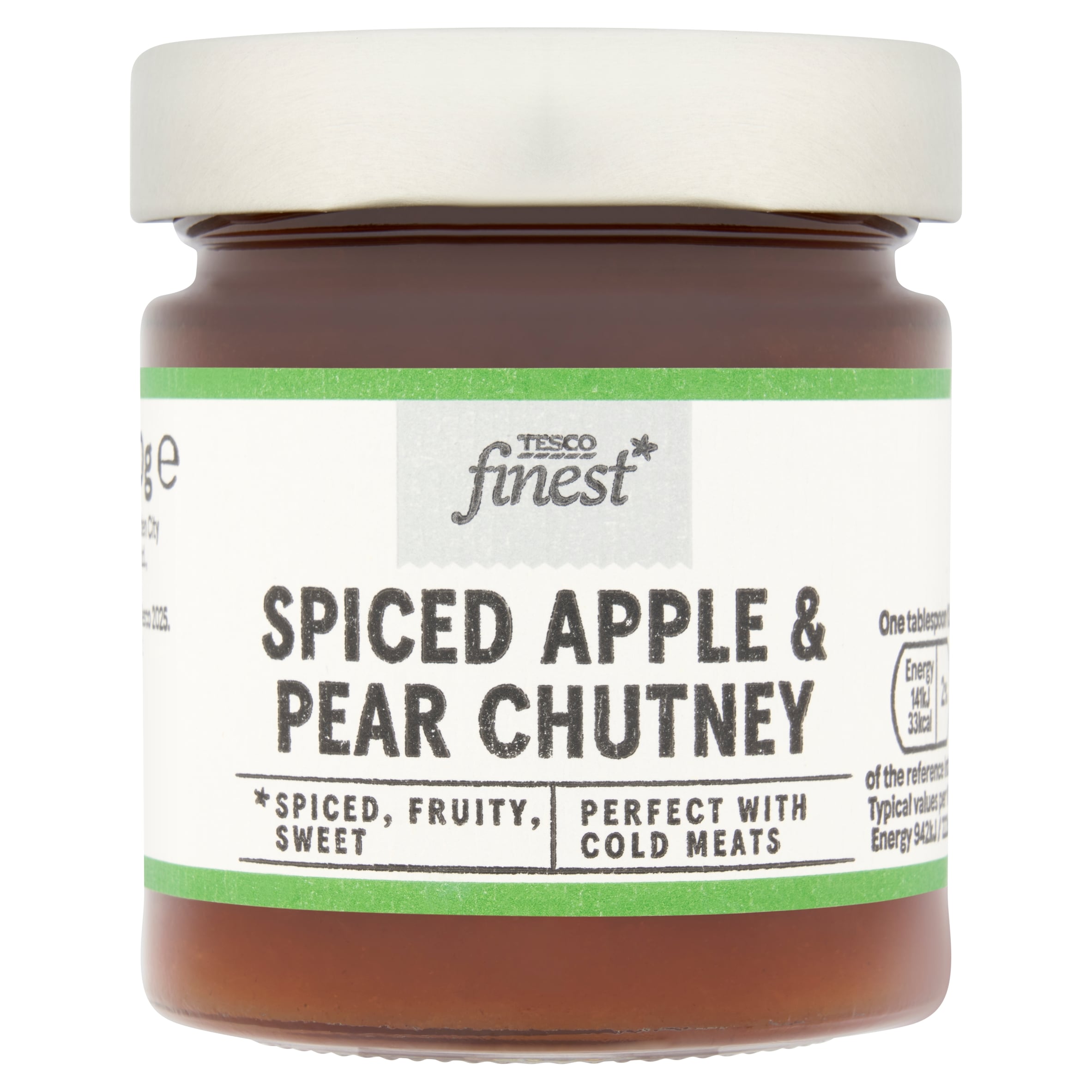 Tesco Finest Spiced Apple & Pear Chutney 220G