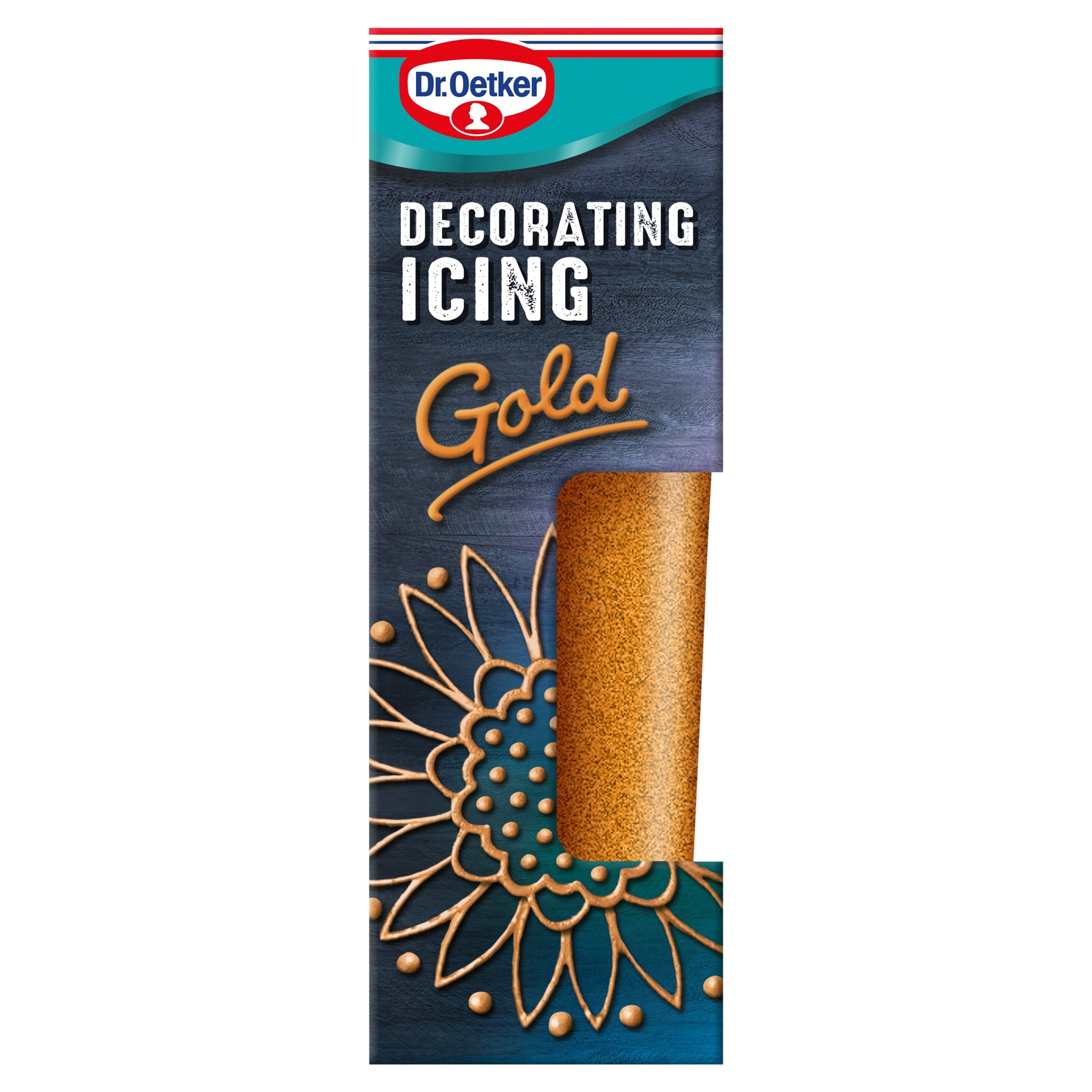 Dr. Oetker Gold Writing Icing