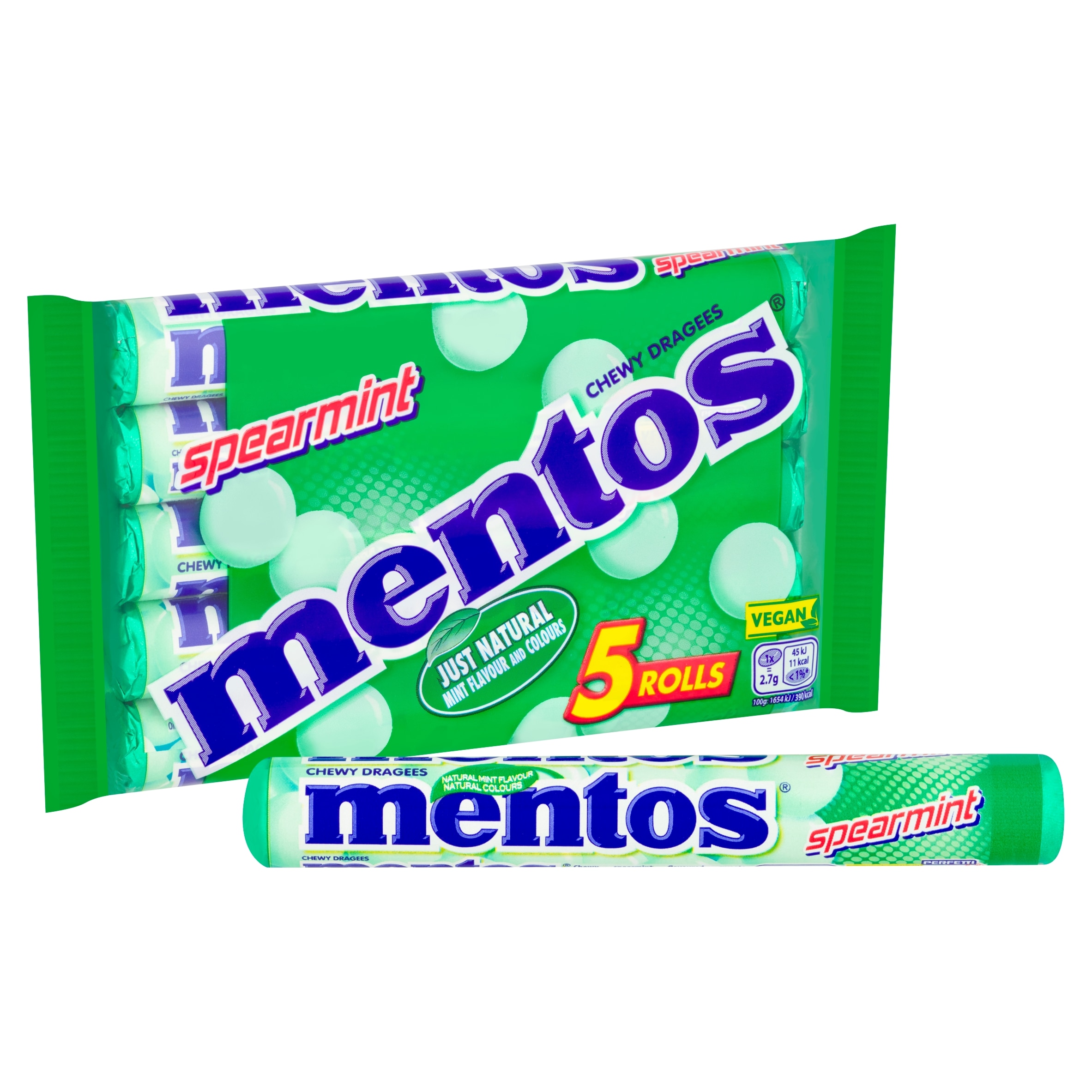 Mentos Spearmint 5 Pack 190G thumbnail 2