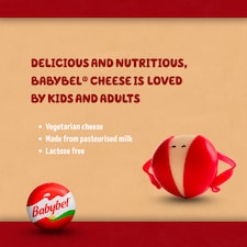 Mini Babybel Original Cheese Snacks 10X20g 200G thumbnail 2