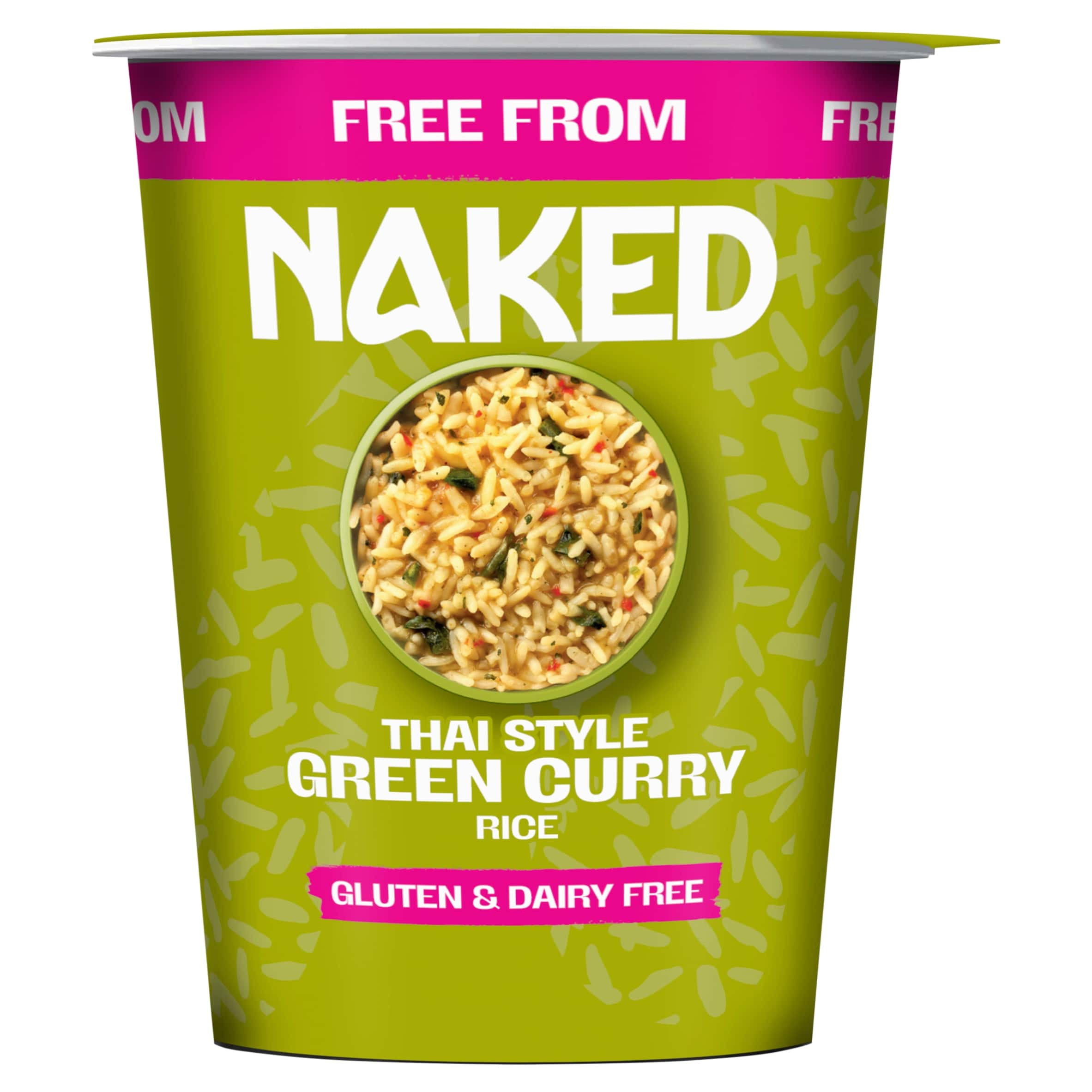 Naked Rice Free From Thai Green Curry