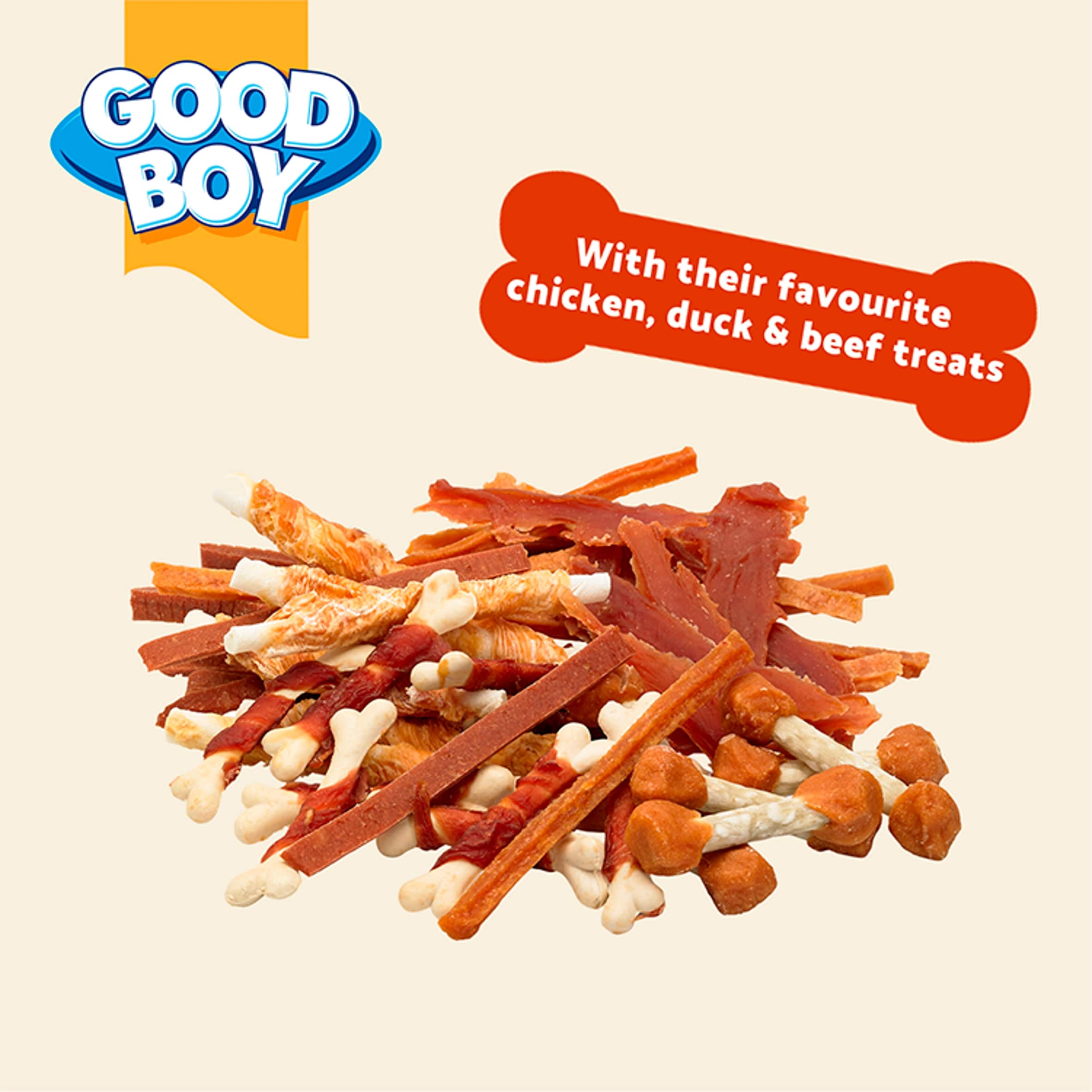 Good Boy Wagtastic Dog Treats Meaty Variety 300g thumbnail 3