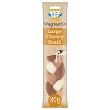 Good Boy Wagtastic Large Chewy Braid 80G