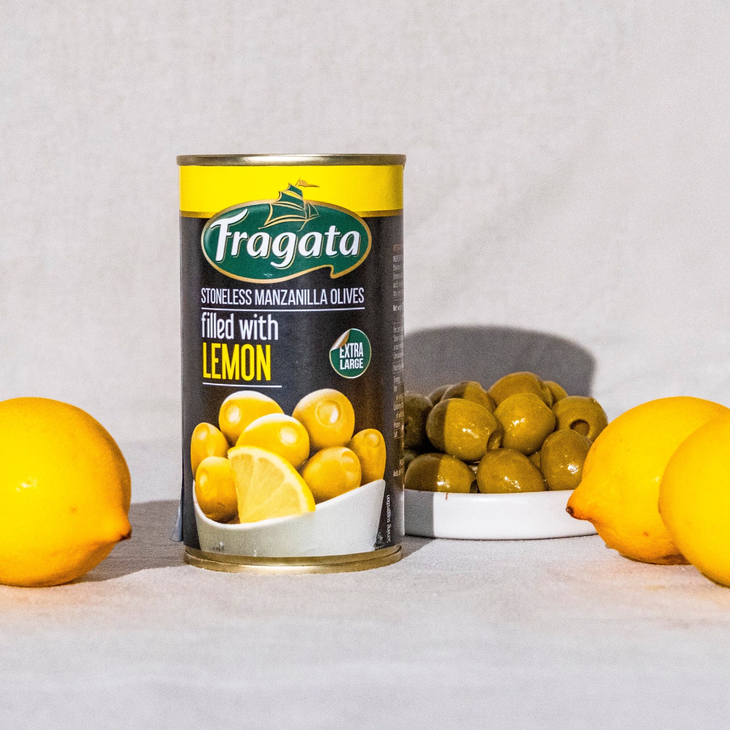 Fragata Stoneless Manzanilla Olives Filled With Lemon 350G thumbnail 3