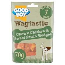 Good Boy Chewy Chicken & Sweet Potato Wedges 70G